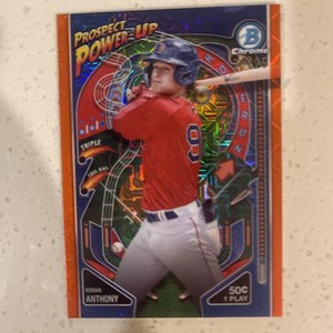 2024 Bowman - Prospect Power-Up Roman Anthony #PP-13 Orange Refractor /25 (RC) 