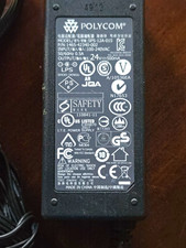 Polycom SPS-12A-015 24v 500mA Power Supply Charger Adapter 1465-42340-002