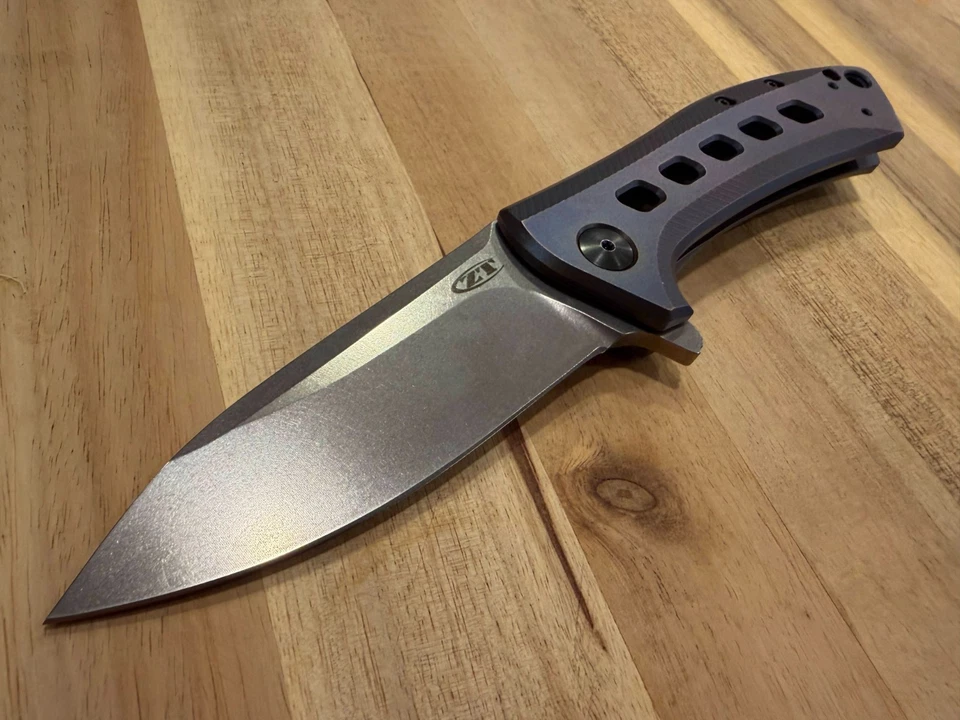 Zero Tolerance ZT 0801TI Knife Titanium Framelock 3.5" S35VN Rexford Design - Image 2 of 4