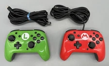 PDP Nintendo Switch Faceoff Deluxe Wired Pro Controller Mario & Luigi