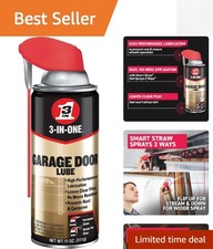 High-Performance Garage Door Lubricant, 11 Oz Smart Straw &ndash; Fast-Drying Solution