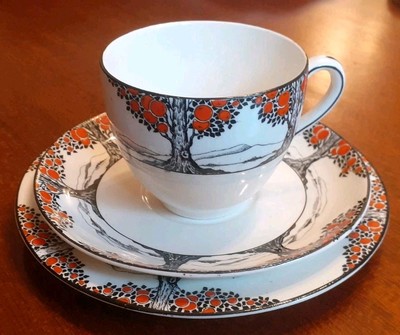 Kronherzog: Orangenbaum: Nr. 7112701 : Teetrio : Art Deco