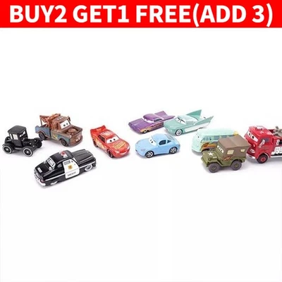 DISNEY PIXAR MODEL CAR Disney Pixar Cars Sally Mater Lightning McQueen 1:55 Diecast Model Toy Car Gifts