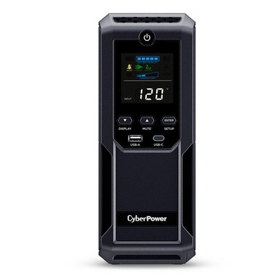 CP1500AVRLCD3 Intelligent LCD UPS Battery Backup and Surge Protector, 1500VA/...