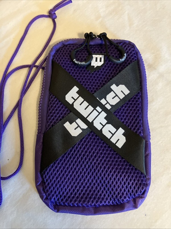 2022 TwitchCon San Diego Exclusive Purple Shoulder Bag