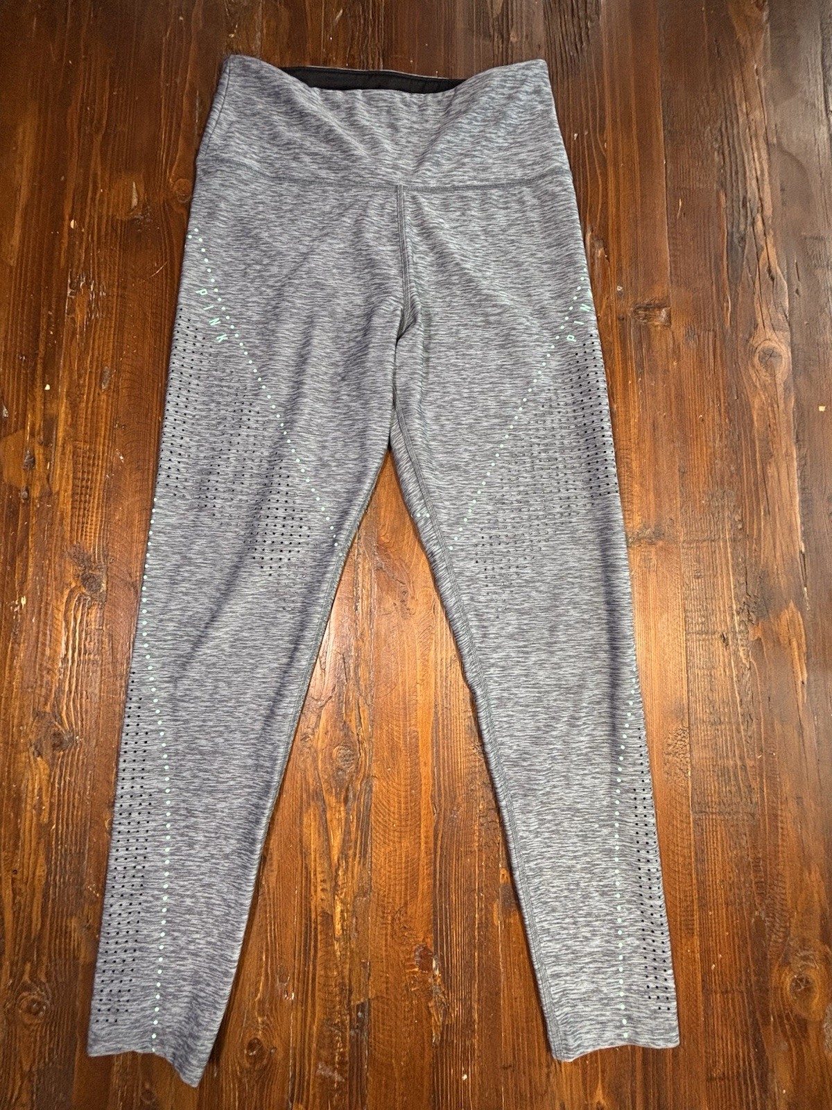 PINK x Victorias Secret ULTIMATE Womens Gray Activewear Leggings Size Large