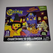 Pokemon Countdown to Halloween Battle Figure Advent Calendar SEALED NEW