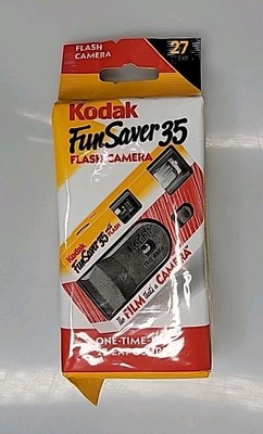 Kodak Fun Saver 35 mm Single Use  Camera, Disposable, 27 Exposures, EXP 4/03
