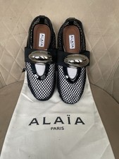Alaia Schuer Schwarz Größe 38/39