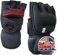Guantes de neopreno con peso para cardio y manos pesadas par 2 libras US NUEVO
