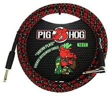 Pig Hog Vintage Series Instrument Cable, 10Ft, Tartan Plaid
