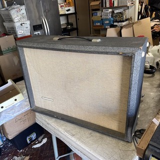 Sears Silvertone Model 1483 1x15" Tube Guitar Amplifier Cabinet ONLY Empty Rare