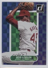 2014 Panini Hall of Fame The Elite Series Bob Gibson #1 HOF 2f9