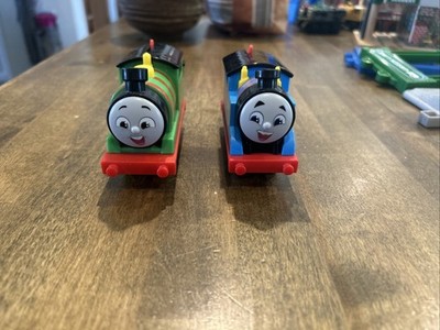 Thomas & Friends Thomas & Percy Die-Cast Toy Train Lot of 2 Mattel Fisher-Price