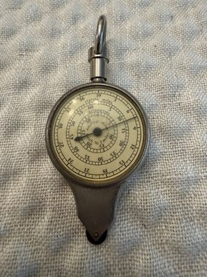 Vintage Germany Map Measurer Opisometer Curvimeter Distance Measuring Tool Wheel