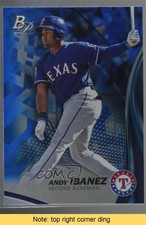 2017 Bowman Platinum Top Prospects Royal Blue Andy Ibanez #TP-AI READ 0kb5