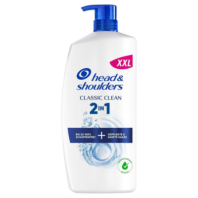 Head & Shoulders Classic Clean 2-In-1 Anti-Schuppen Shampoo Und Pflegespülung 10