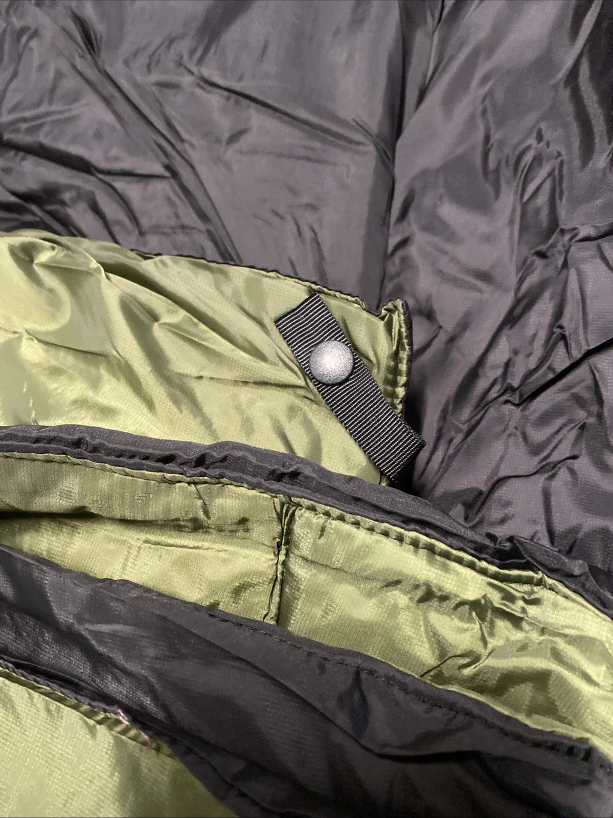 Klymit Versa Blanket With Foot Box Green Black EUC