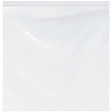 Plymor 24" x 24", 4 Mil Heavy Duty Zipper Reclosable Plastic Bags