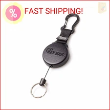 KEY-BAK 0488-603 SECURIT XD Retractable Key Holder, 28" Kevlar Cord, 20 oz. Retr