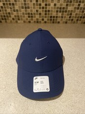 Nike Dri-Fit Club Cap Structured Swoosh Hat Navy Unisex Sz Sm/Med FV5563-410 26