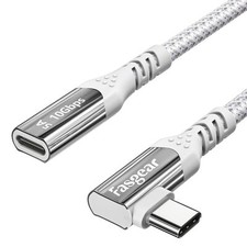 USB C Extension Cable 1.6ft 10Gbps USB 3.2 Type C Male to Female Cord 100W Fa...