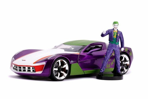 JOKER / PENNYWISE GRUSELIGER CLOWN DRUCKGUSS SPIELZEUGAUTO PAKET ZWEI 1/24 DRUCKGUSSAUTOS - Bild 2 von 3