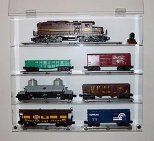 Collectors Showcase - Premium Display Case for Lionel Model Trains - T3MS