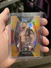 2022 wwe panini select orange /35 Cruz Del Toro premier level