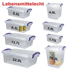 Stacking box storage box storage box with lid carrying handle FOOD SAFE