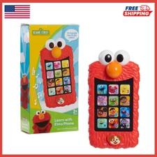 SESAME STREET Learn With Elmo Pretend Play Phone, Learning And Education, Kids 2