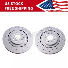 Fits Maserati Ghibli Quattroporte Front Brake Rotors Set Of 2 670030935 US Stock