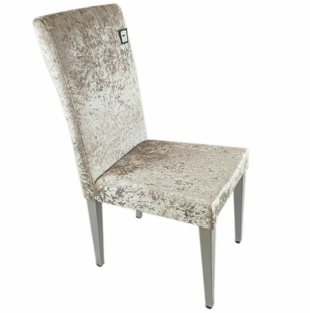 Dining Room Silver Velvet Chairs