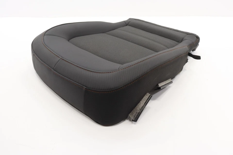 2021 - 2022 GMC CANYON FRONT LEFT CLOTH SEAT LOWER CUSHION COVER OEM BLACK_H4V - Image 4 of 4