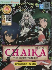 DVD Anime Chaika The Coffin Princess Season 1+2 Vol.1-22 End English Subtitle
