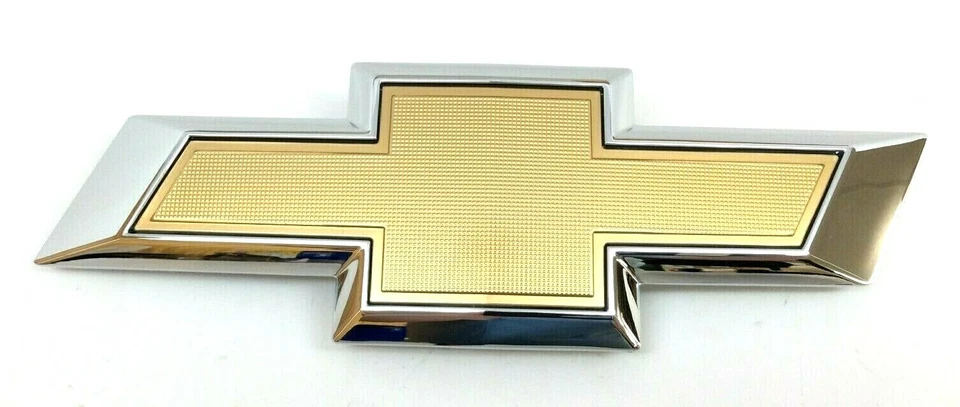 Chevrolet Trax Blazer Pajarita Parrilla Delantera Oro Cromo Emblema Nuevo OEM 42353809 Foto 2 de 4