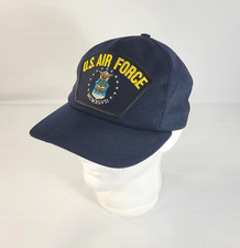 VTG Air Force Blue Snap Back Northstar Brand Made in USA Adjustable Unisex Adult