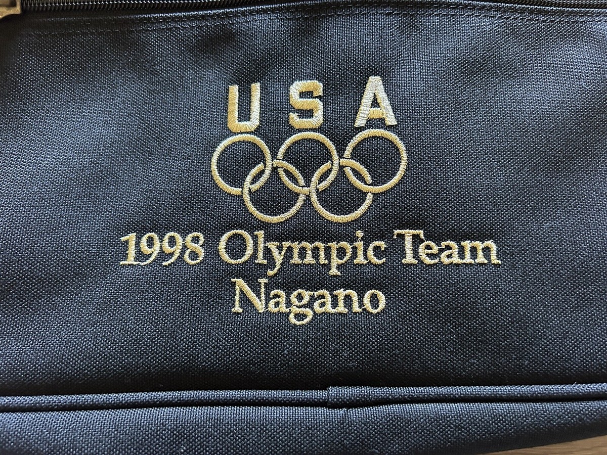 ヴィンテージ美津和タイガーOlympic Auditorium USAバック Vintage 1998 Nagano USA Olympics Team Athlete Duffel Carrier Bag