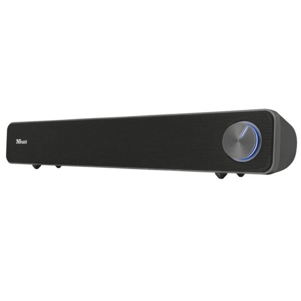 TRUST SOUNDBAR PER PC ARYS USB 12WATT NERO CASSA ALTOPARLANTE MONITOR GAMING AUX