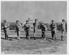 Unidentified World War II Military 8x10 original photo J5822