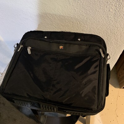 Targus 15.4  Laptop Travel Bag W/ Shoulder Strap - Notepac Black