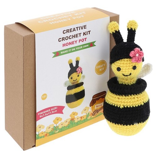 Creative Crochet Kit Dog Cat Bee Highland Coo Unicorn A Stocking Filler/Gift - Picture 47 of 60