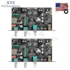 2PCS ZK-1001U 100W Mono Bluetooth Audio Power Amplifier Module Bass Treble USA
