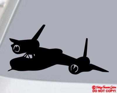 BLACKBIRD SR-71 Vinyl Decal Sticker Car Window Wall Bumper LOCKHEED SKUNK WORKS