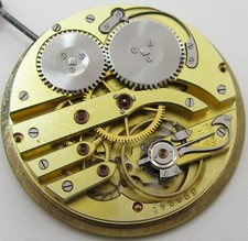 IWC Pocket watch movement 55231 for parts 17j. fit Hunting Case