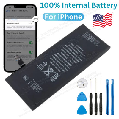 Replacement Internal Battery For Apple iPhone 6 7 8 SE XS XR 11 12 13 14 Pro Lot