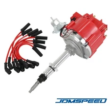 Distributor HEI W/ Wire Set Fit Chevrolet Inline 250 230 292 GMC Trucks L6 78-85