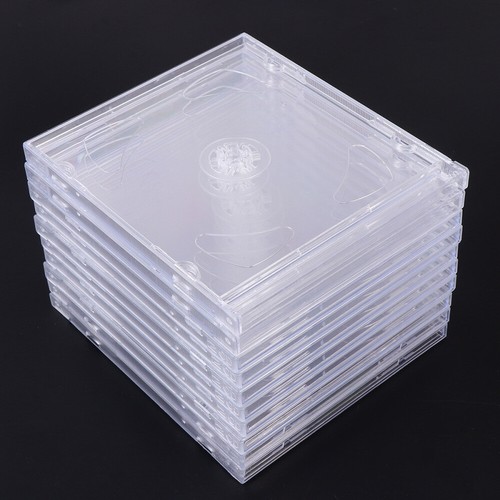 10PCS / Storage Case Plastic Video Storage Case Clear Jewel Cases - Afbeelding 5 van 12