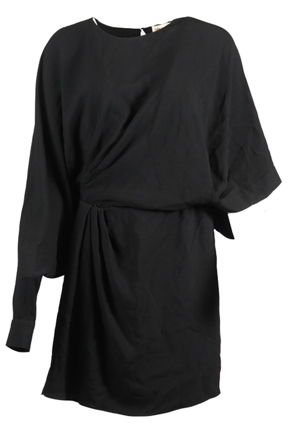 SAINT LAURENT CREPE MINI DRESS FR 40 UK 12