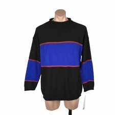 Esprit Vintage 80s 90s NEW NWT Color Block Sweater Sz M